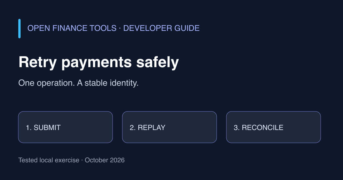 Payment API Retries and Idempotency: Preventing Duplicate Payments